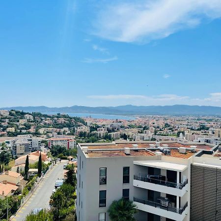 Tres Bel Appartement -Residence Avec Piscine Sur Le Toit Et Vue Panoramique Saint-Raphaël Esterno foto